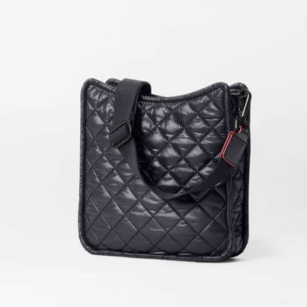 Small Metro Box Crossbody - Black